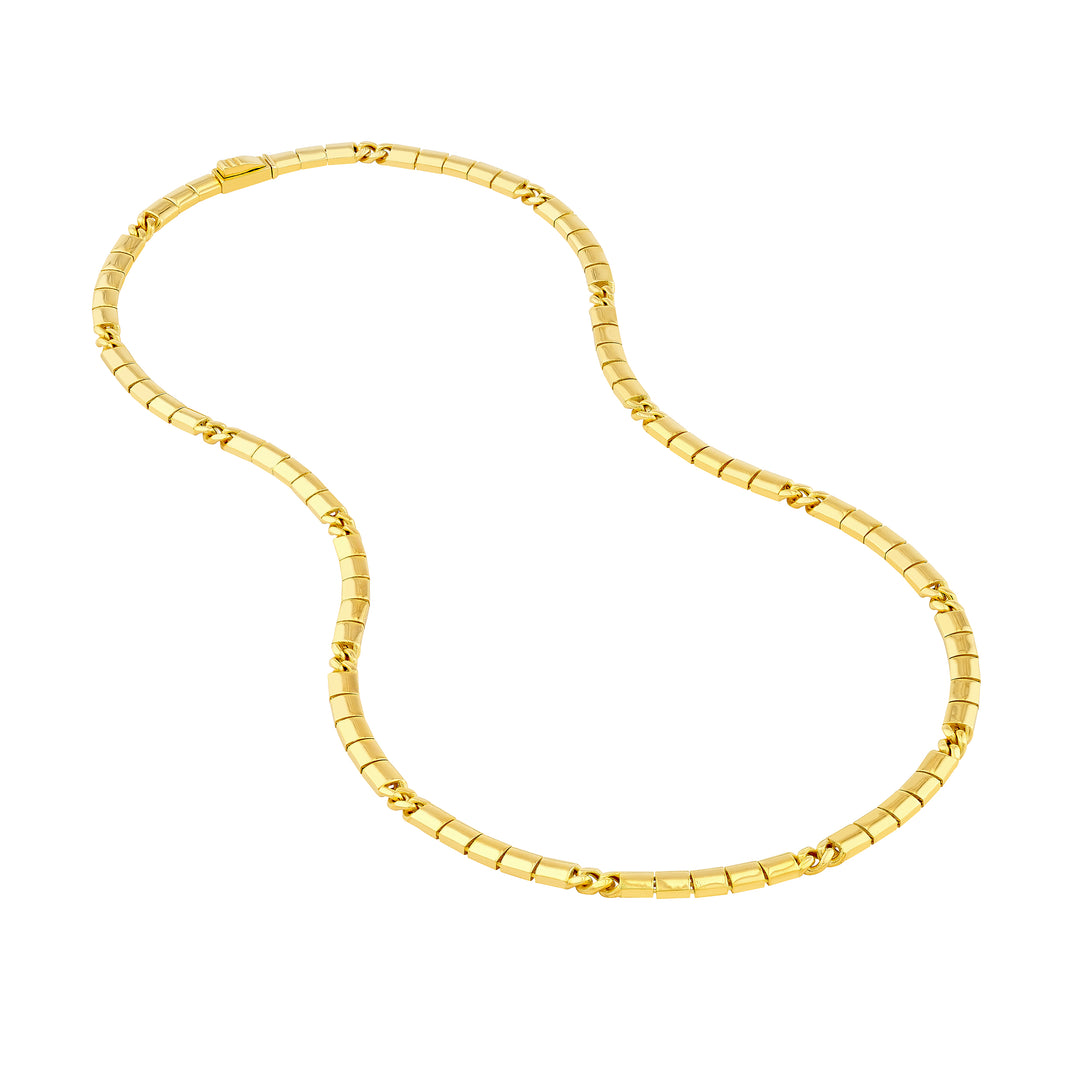4.70mm Hollow 5+1 Flat Tile Link Chain with Box Lock