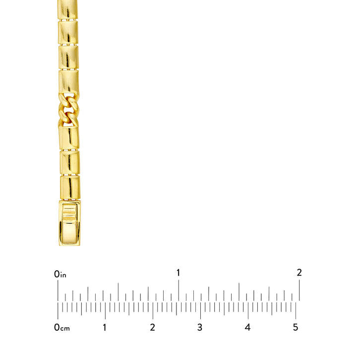 4.70mm Hollow 5+1 Flat Tile Link Chain with Box Lock