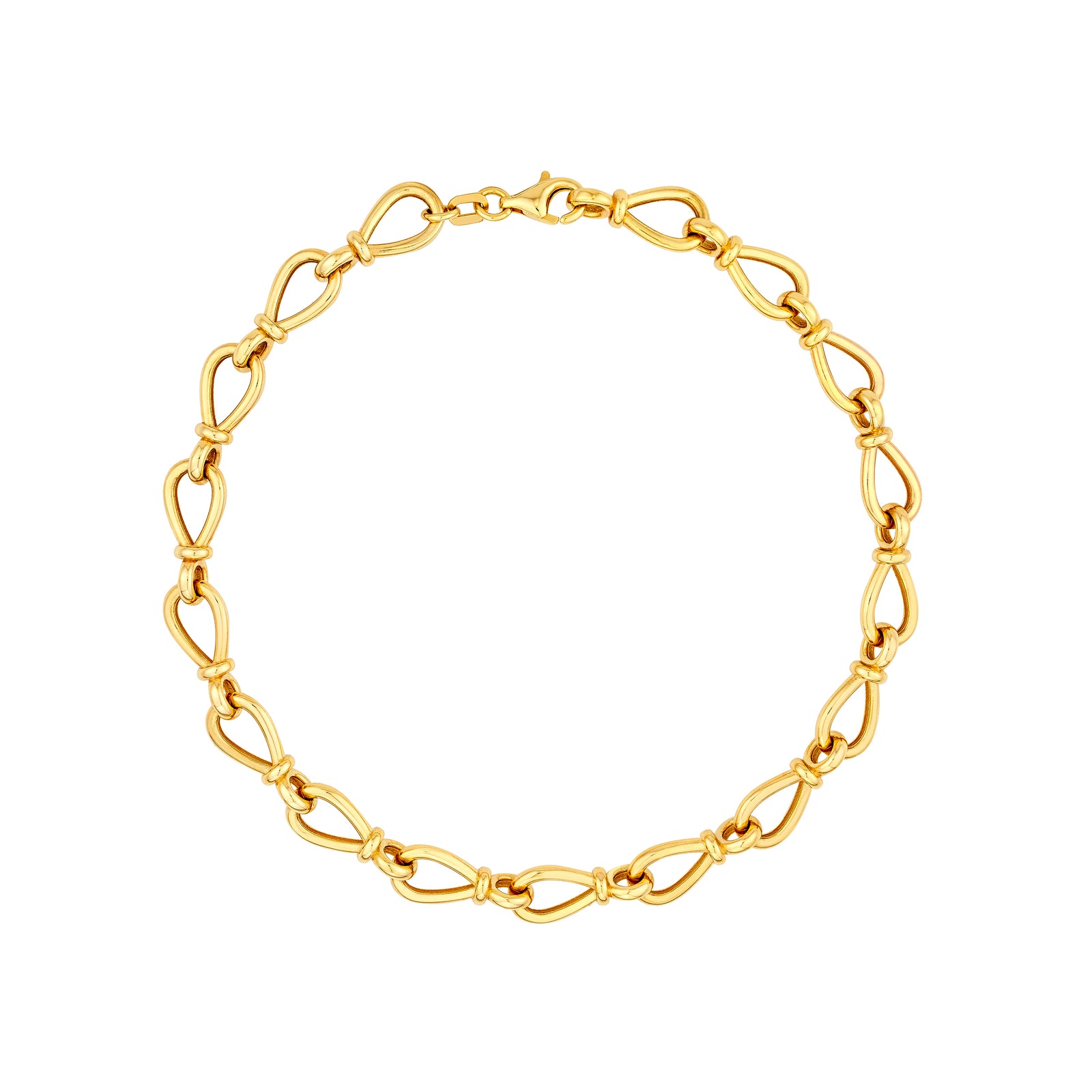 Teardrop Link Bracelet