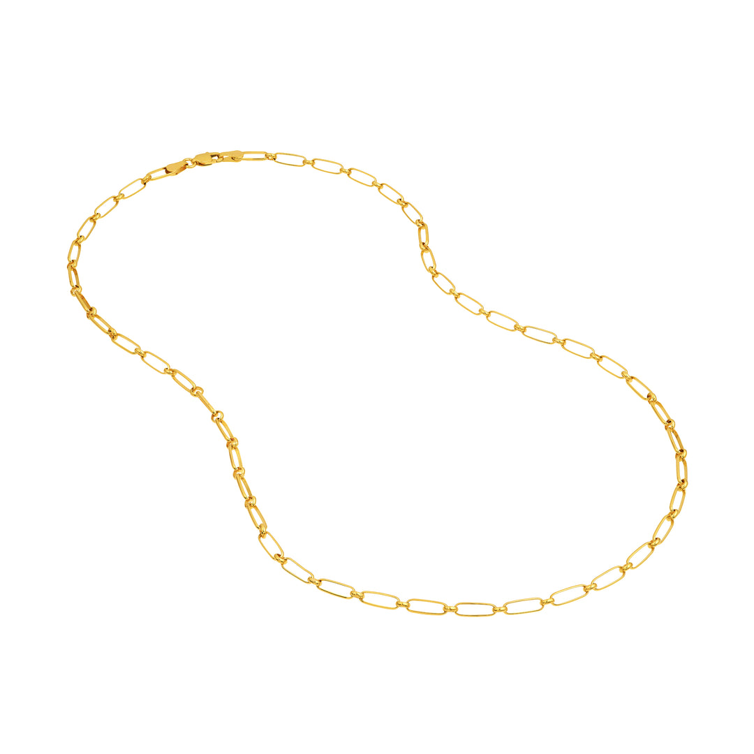 Oval and Round Open Link Chain