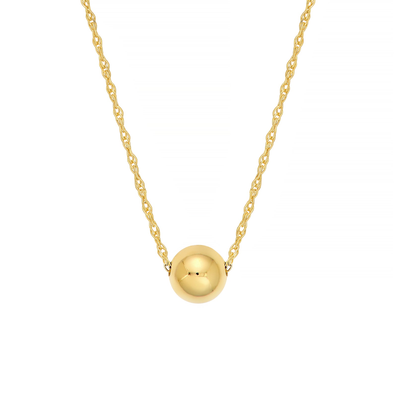 So You Puffy Bead Charm Necklace