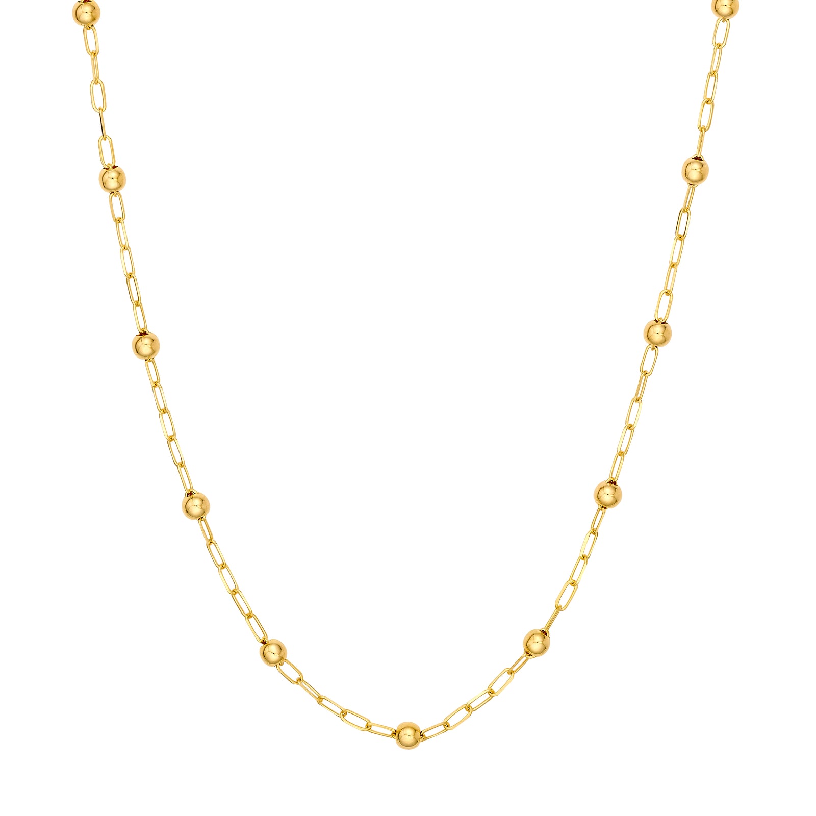 Beaded Paper Clip Chain