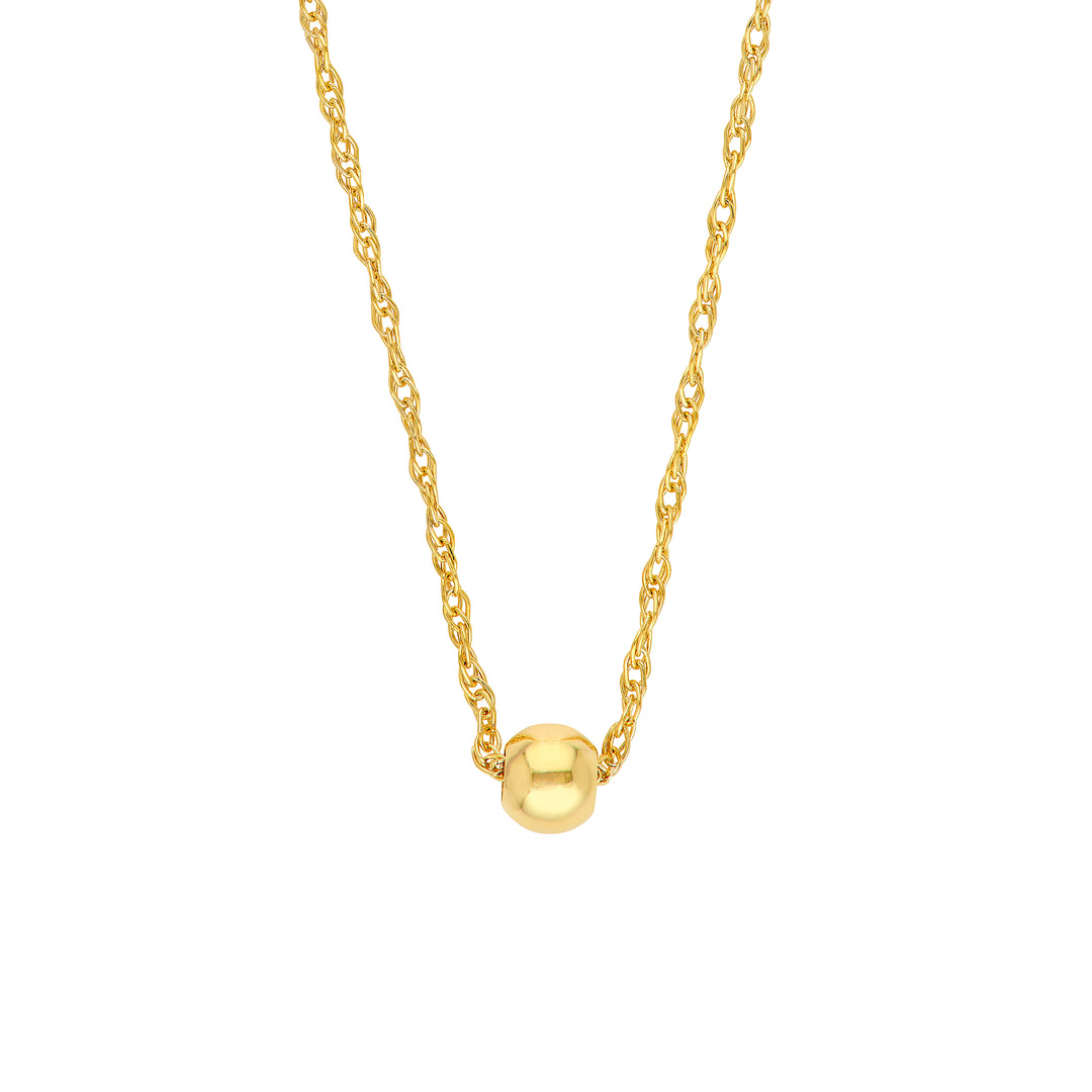 So You Small Bead Pendant Necklace