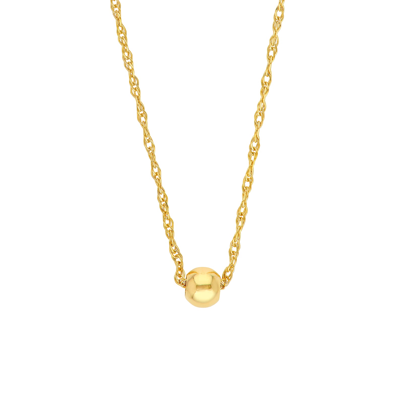So You Small Bead Pendant Necklace