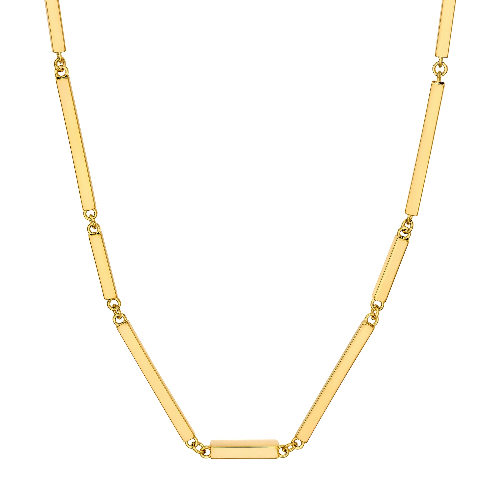 Alternating Long and Short Bar Station Chain