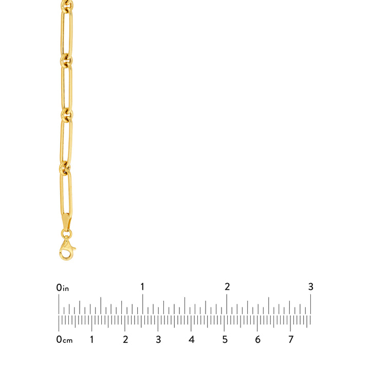 Hollow Fancy Paper Clip Link 1+1 Chain