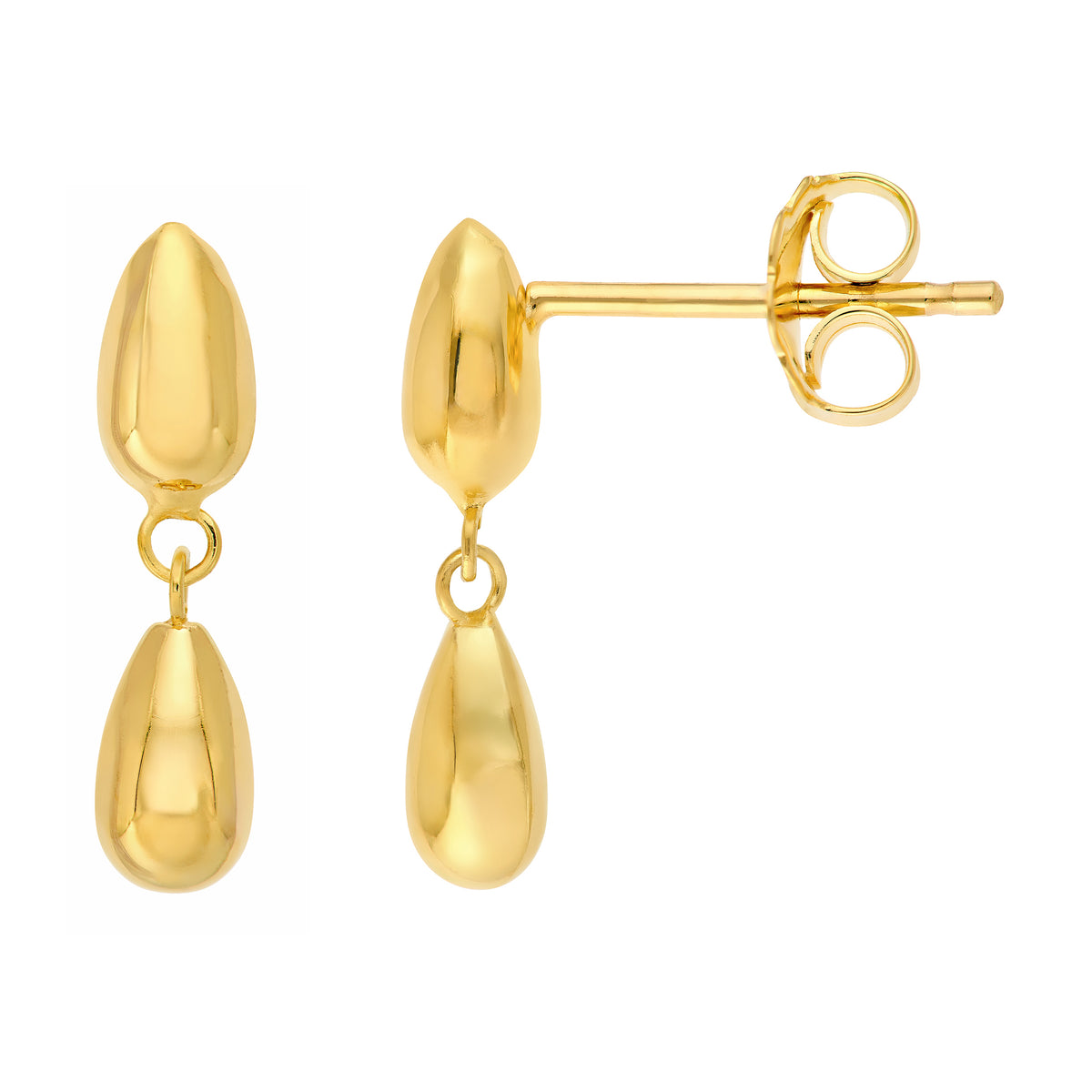 Teardrop Small Dangle Earrings