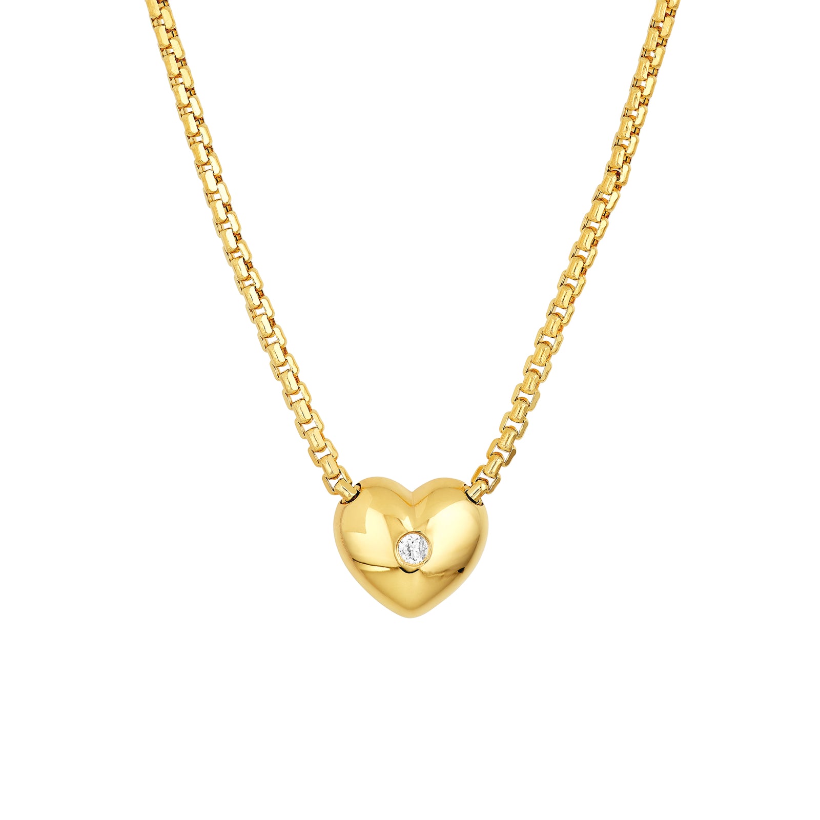 1/10tcw Diamond Heart Pendant Necklace