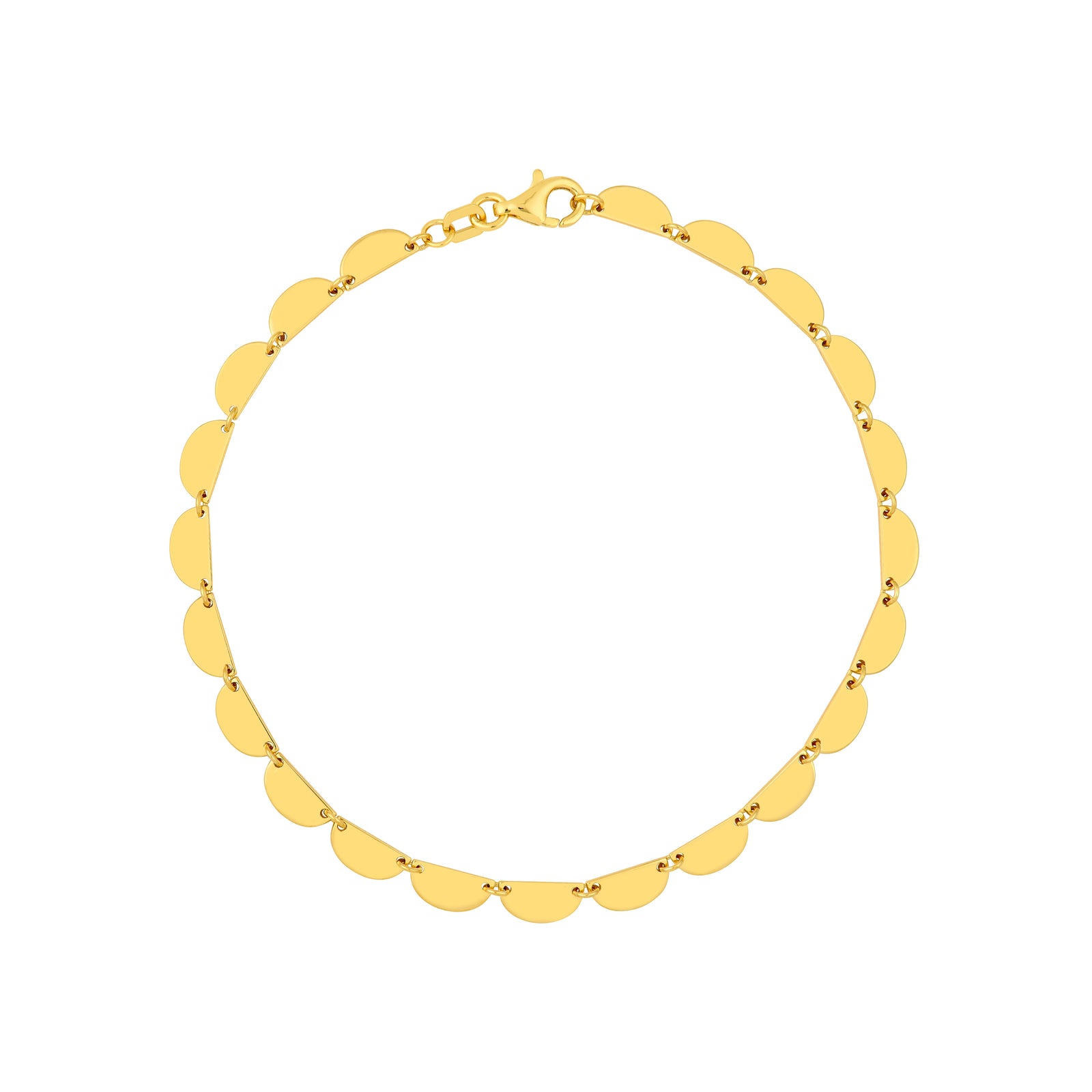 Half Moon Link Bracelet