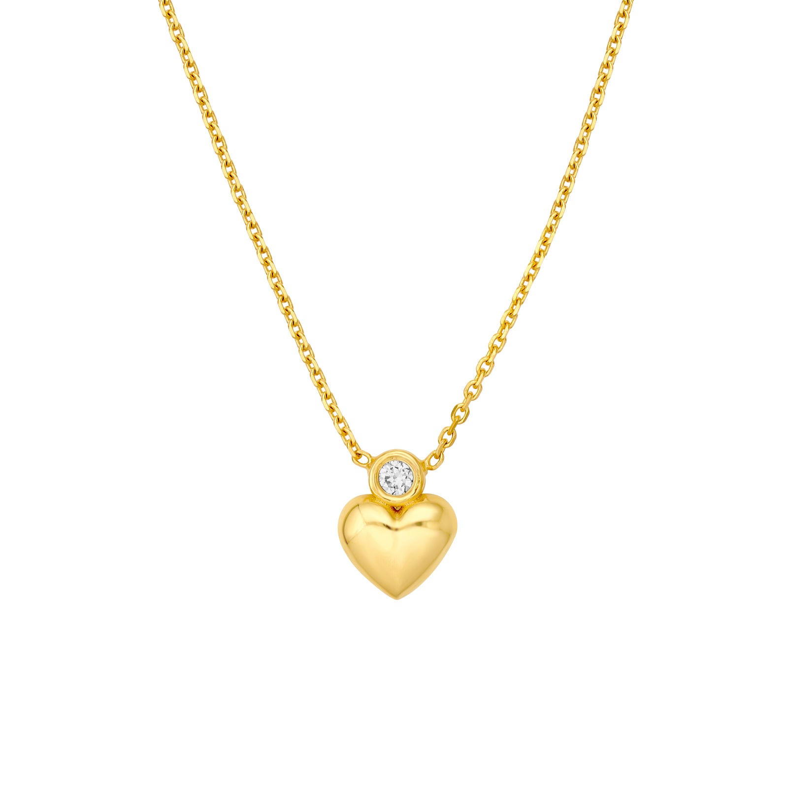So You Diamond Heart Necklace