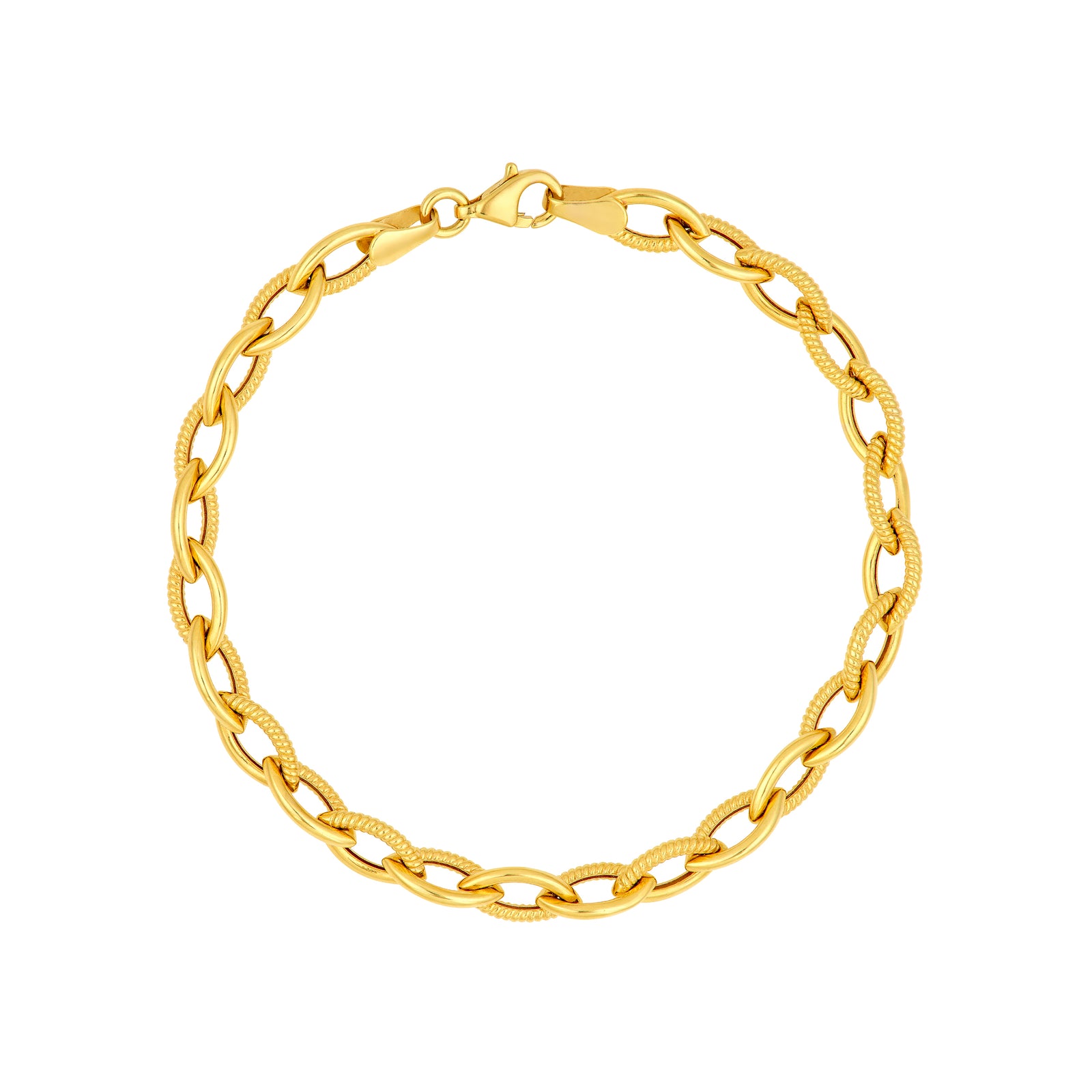 Marquise Textured Bracelet