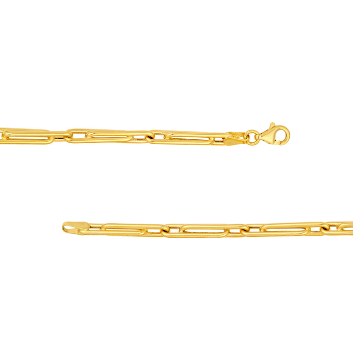 3.70mm Interlocking Paper Clip Chain
