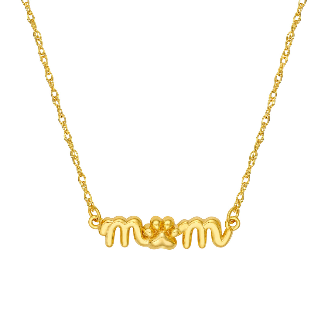 So You Mom Dog Paw Necklace