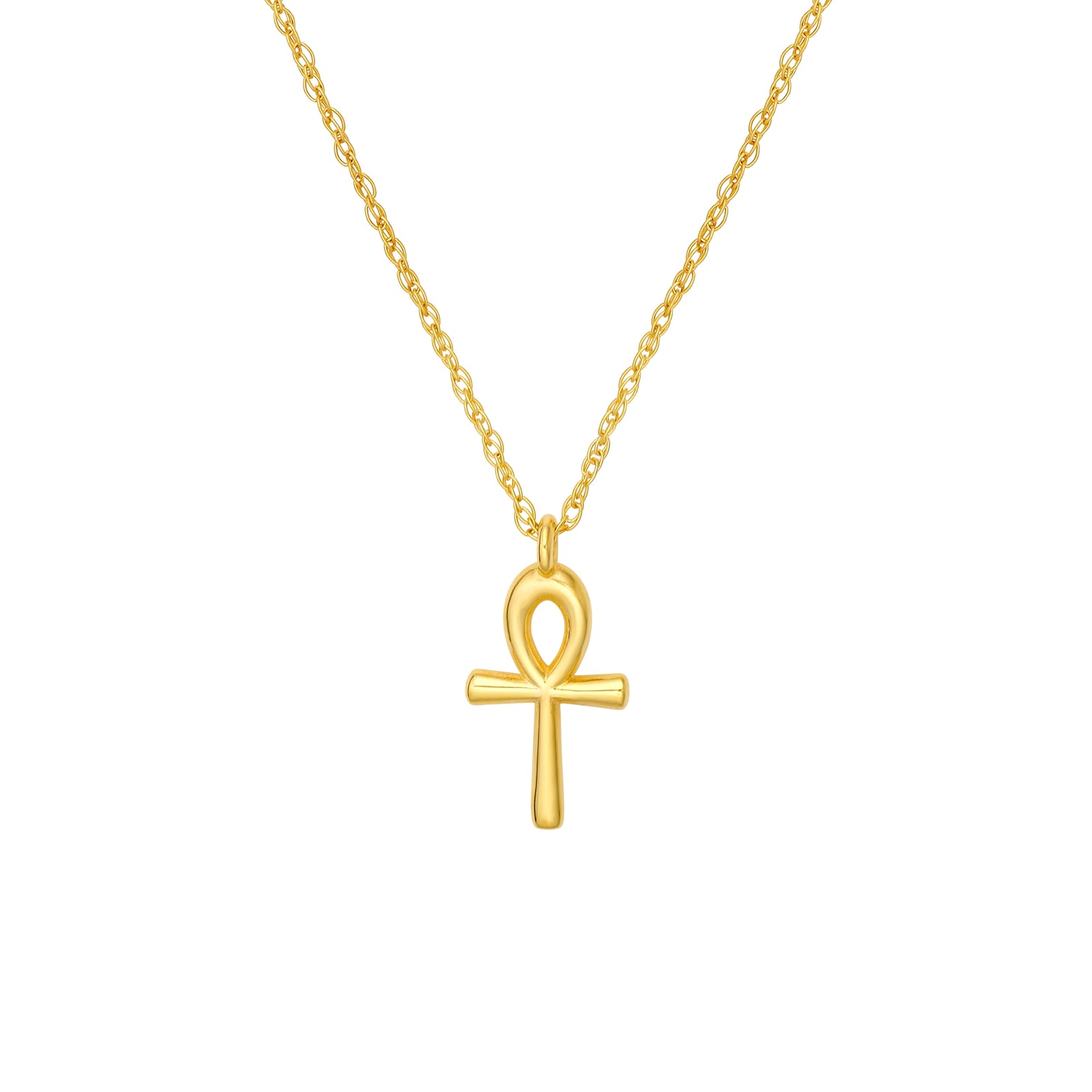 So You Ankh Cross Pendant Necklace