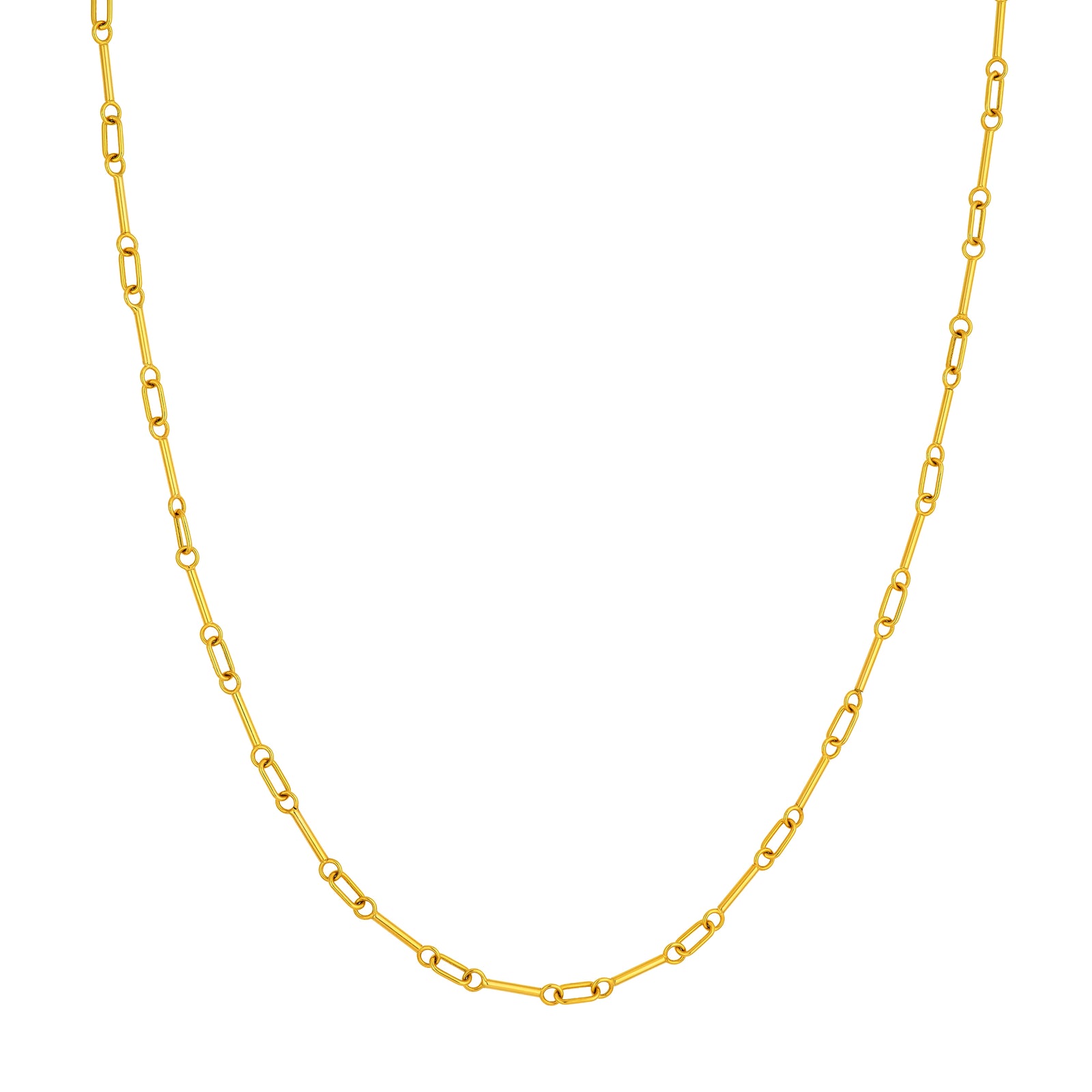Mini Barbell Necklace