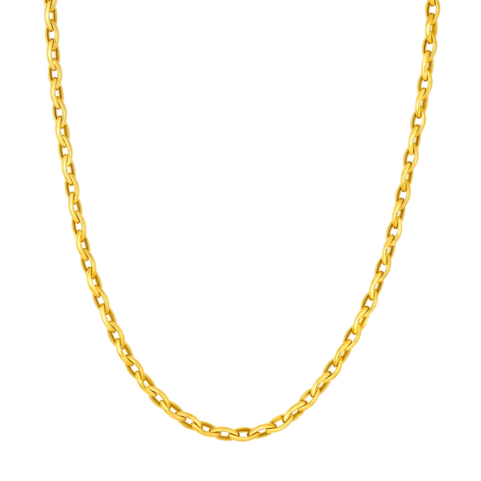 Marquise Shape Link Chain