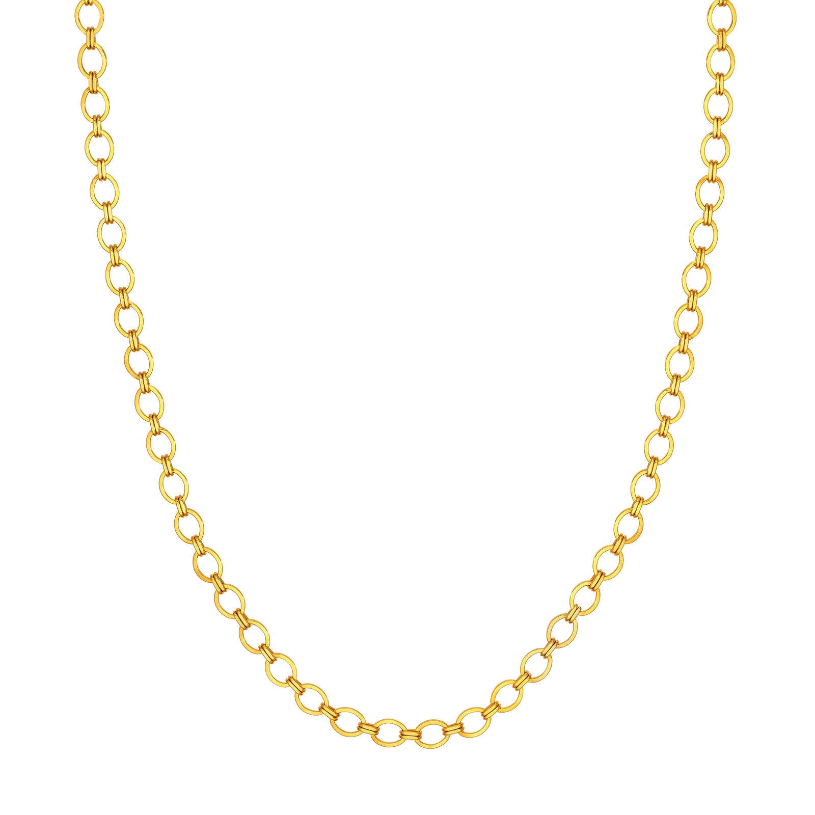 Oval Link 1+1 Chain