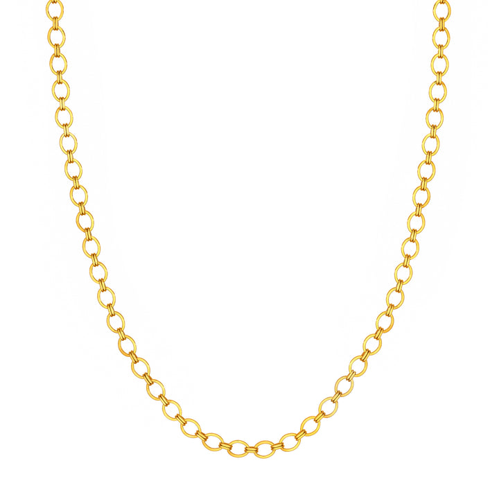 Oval Link 1+1 Chain