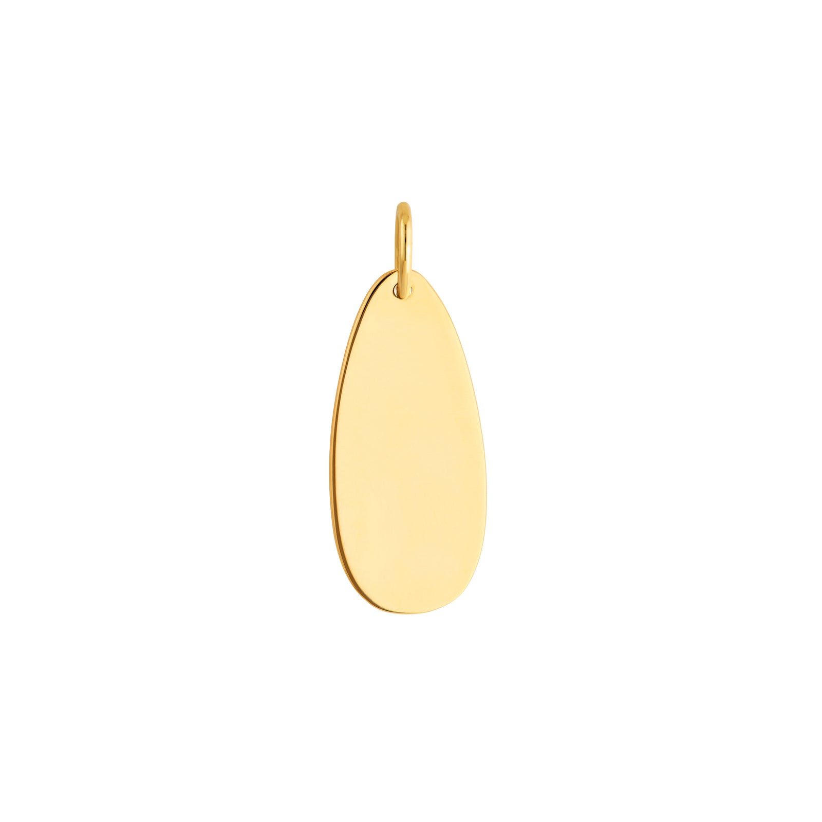 Medium Teardrop Engravable Pendant