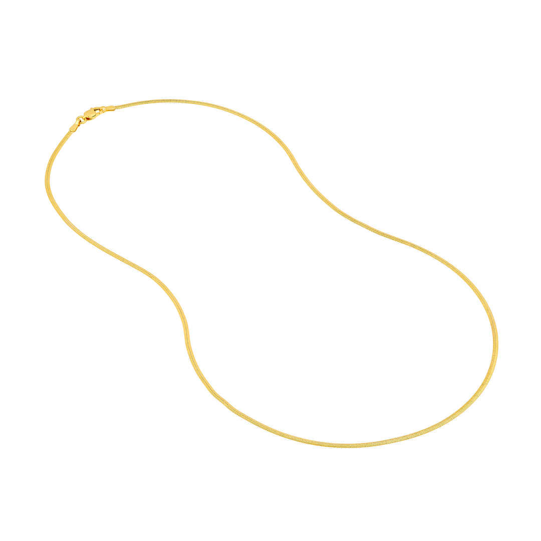 1.70mm Oval Snake Chain