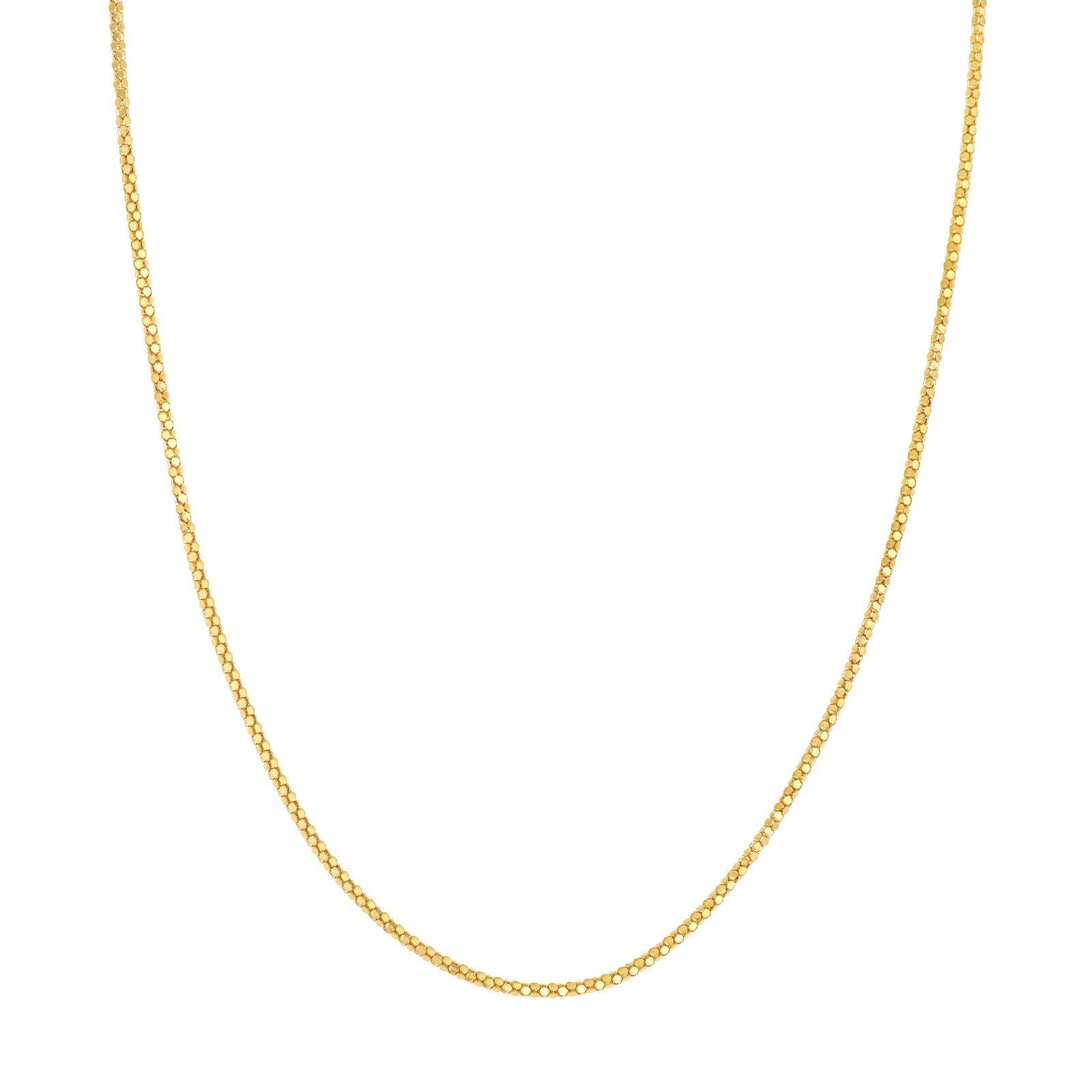 1.85mm Mirror Popcorn Chain