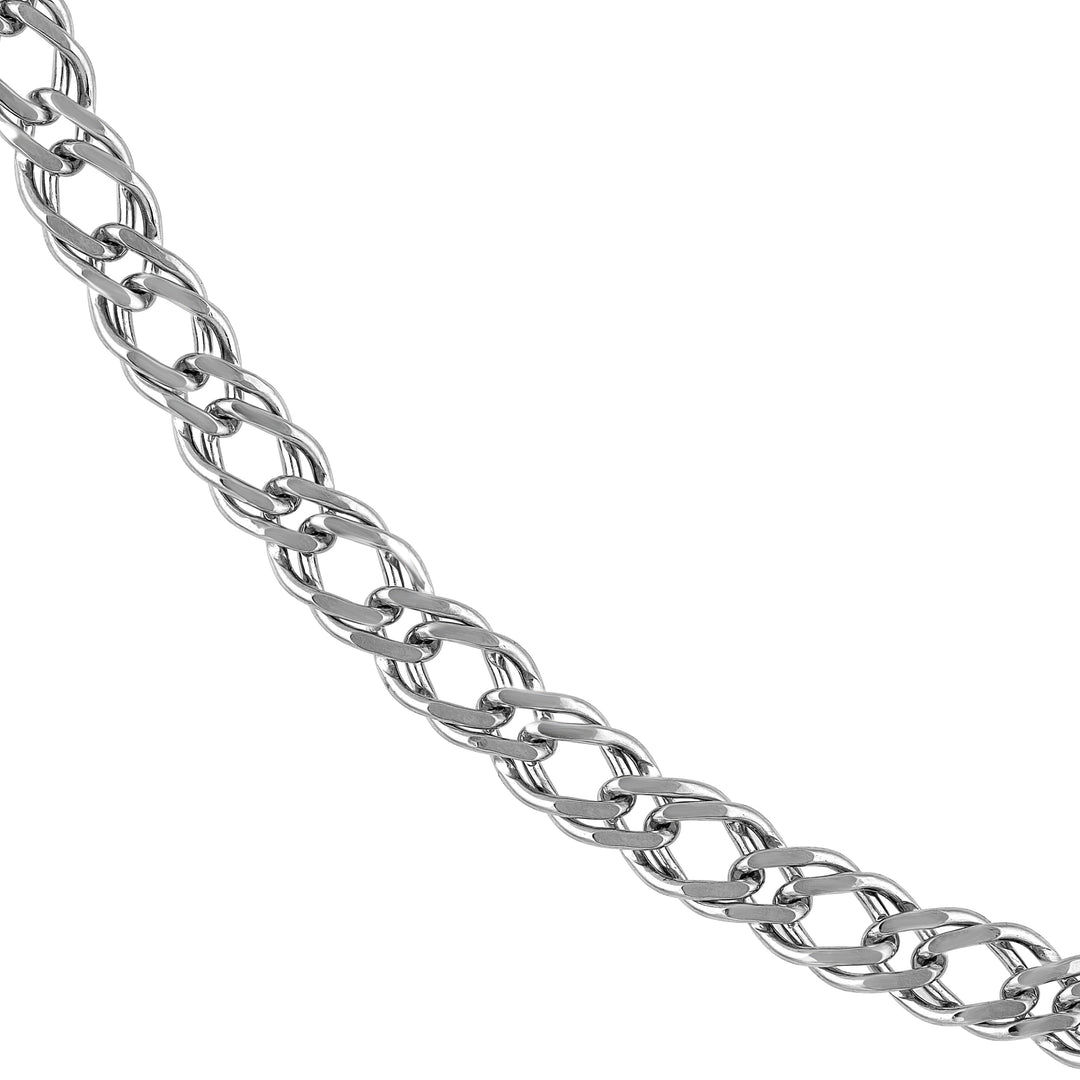 4.90mm Sterling Silver D/C Rambo Chain