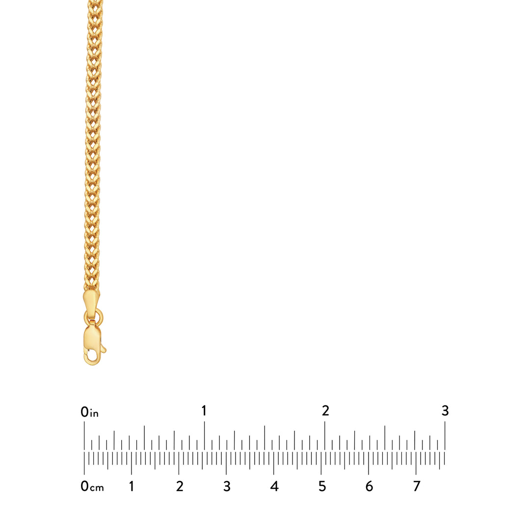 3.20mm Hollow Square Franco Chain