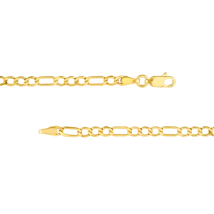 3.60mm Hollow D/C Figaro Chain