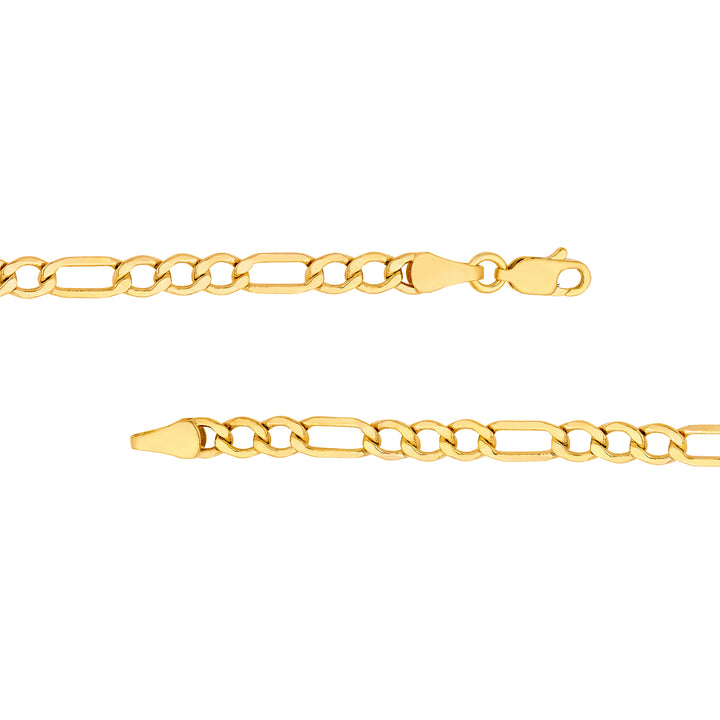 4.40mm Hollow D/C Figaro Chain