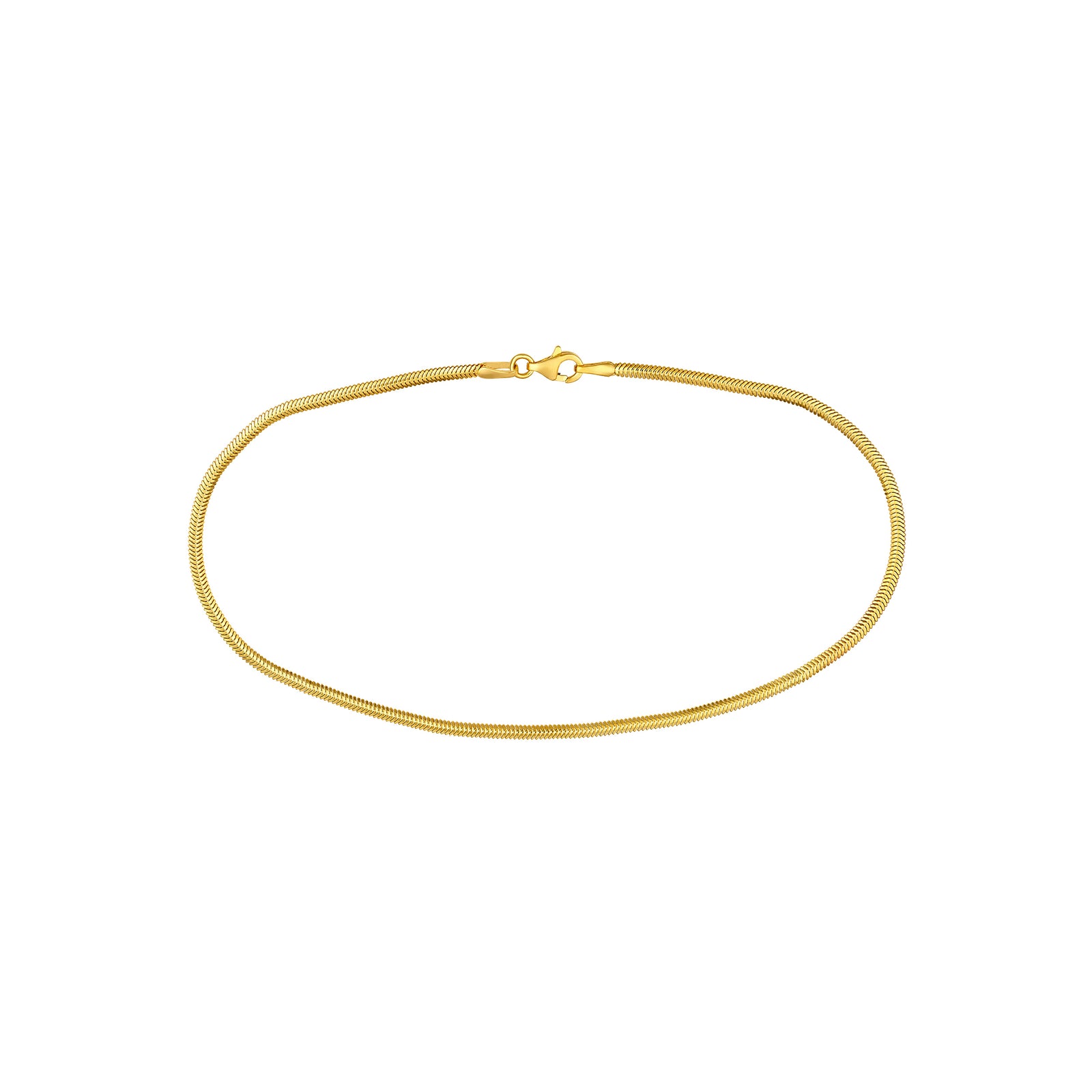 Hollow D/C Snake Anklet
