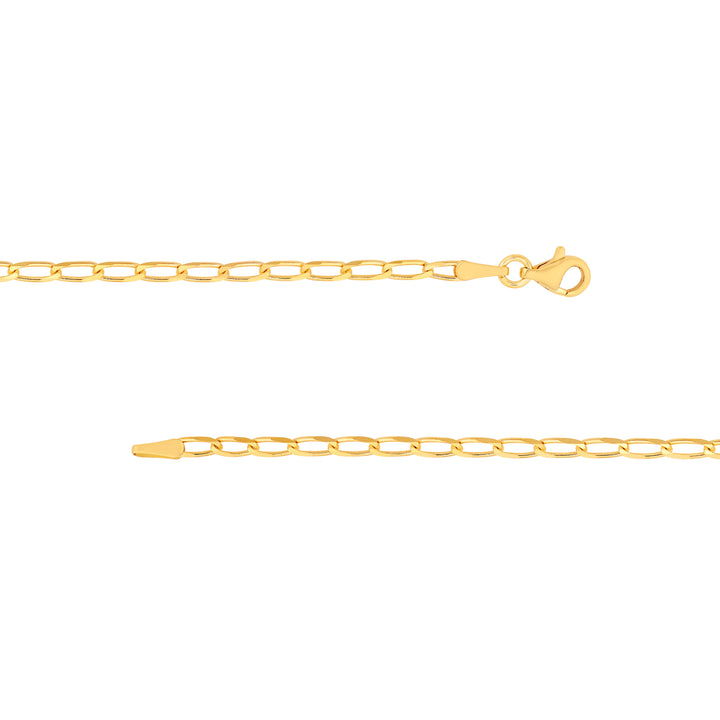 2.25mm Long Link Curb Chain