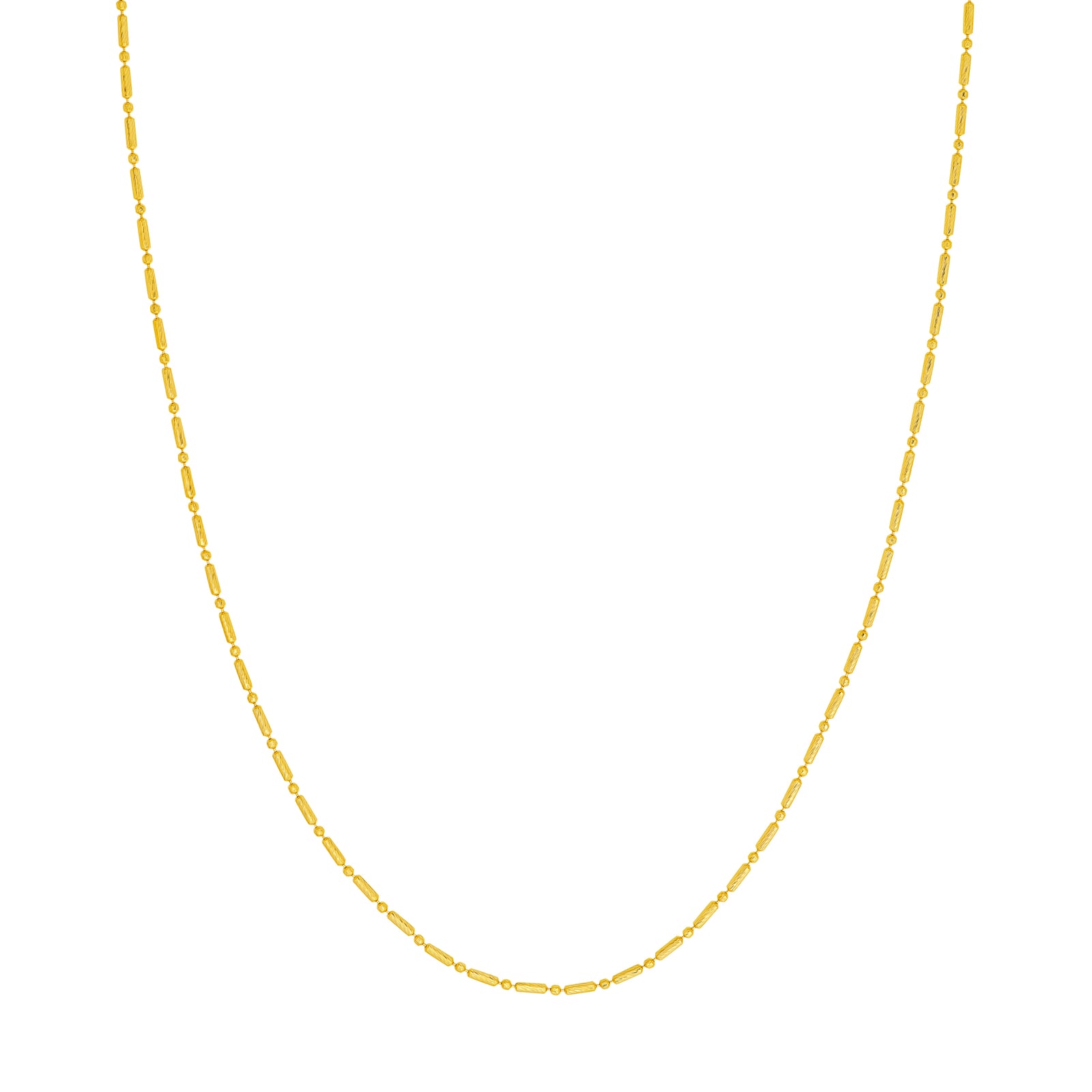 1.50mm D/C Bead and Long Bar Chain