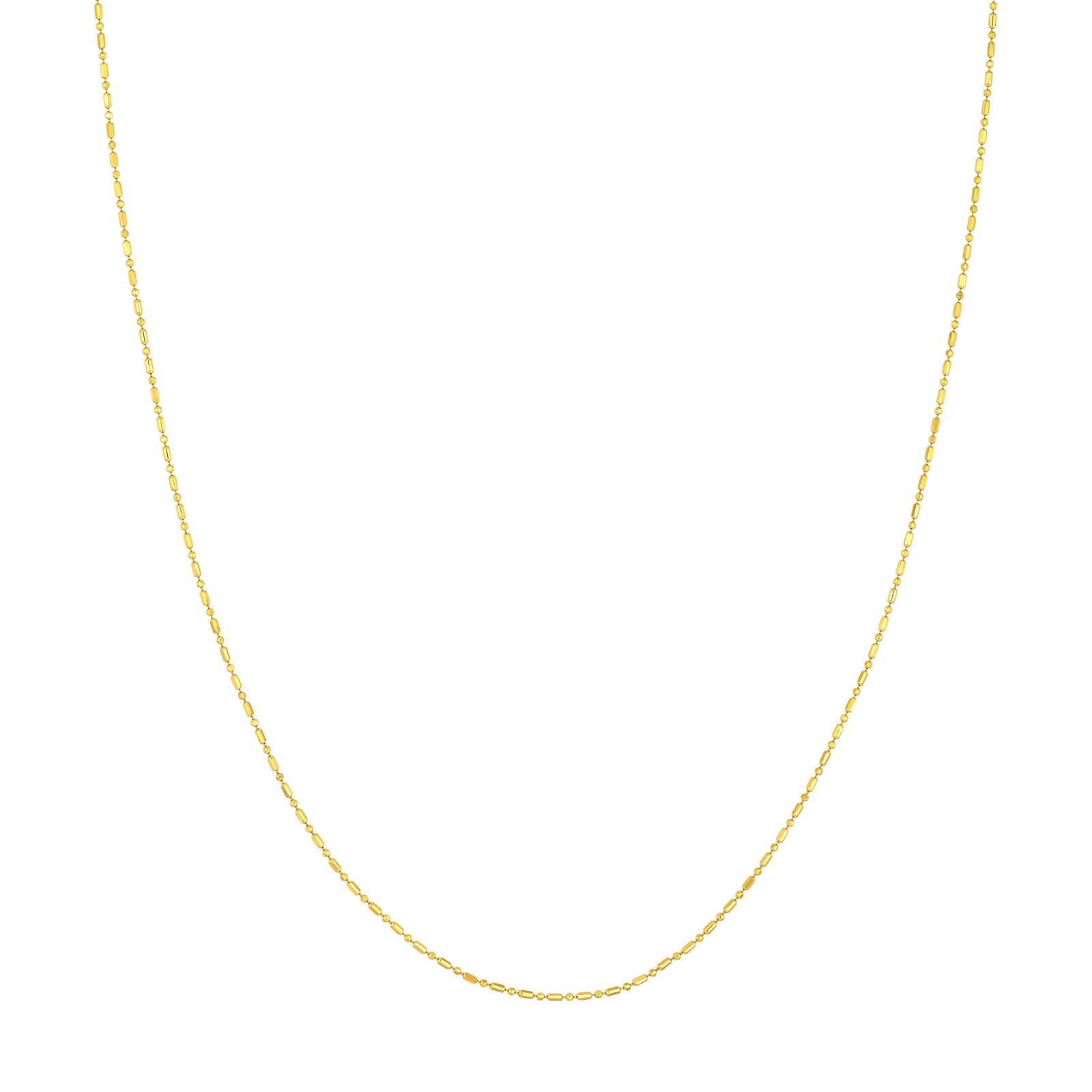 1.0mm D/C Bead and Bar Chain
