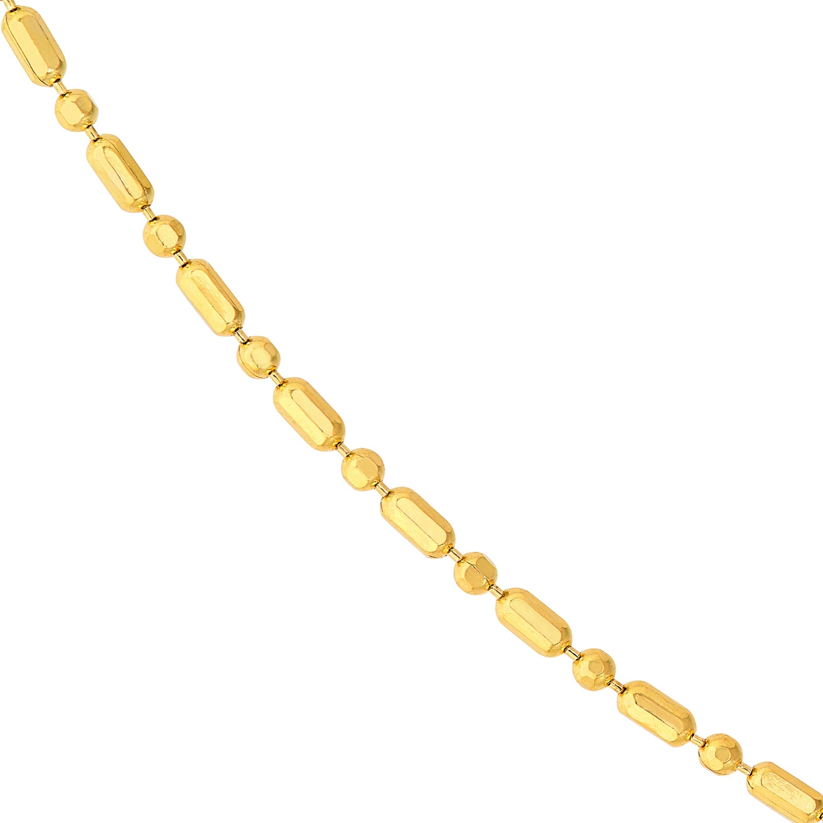 1.0mm D/C Bead and Bar Chain