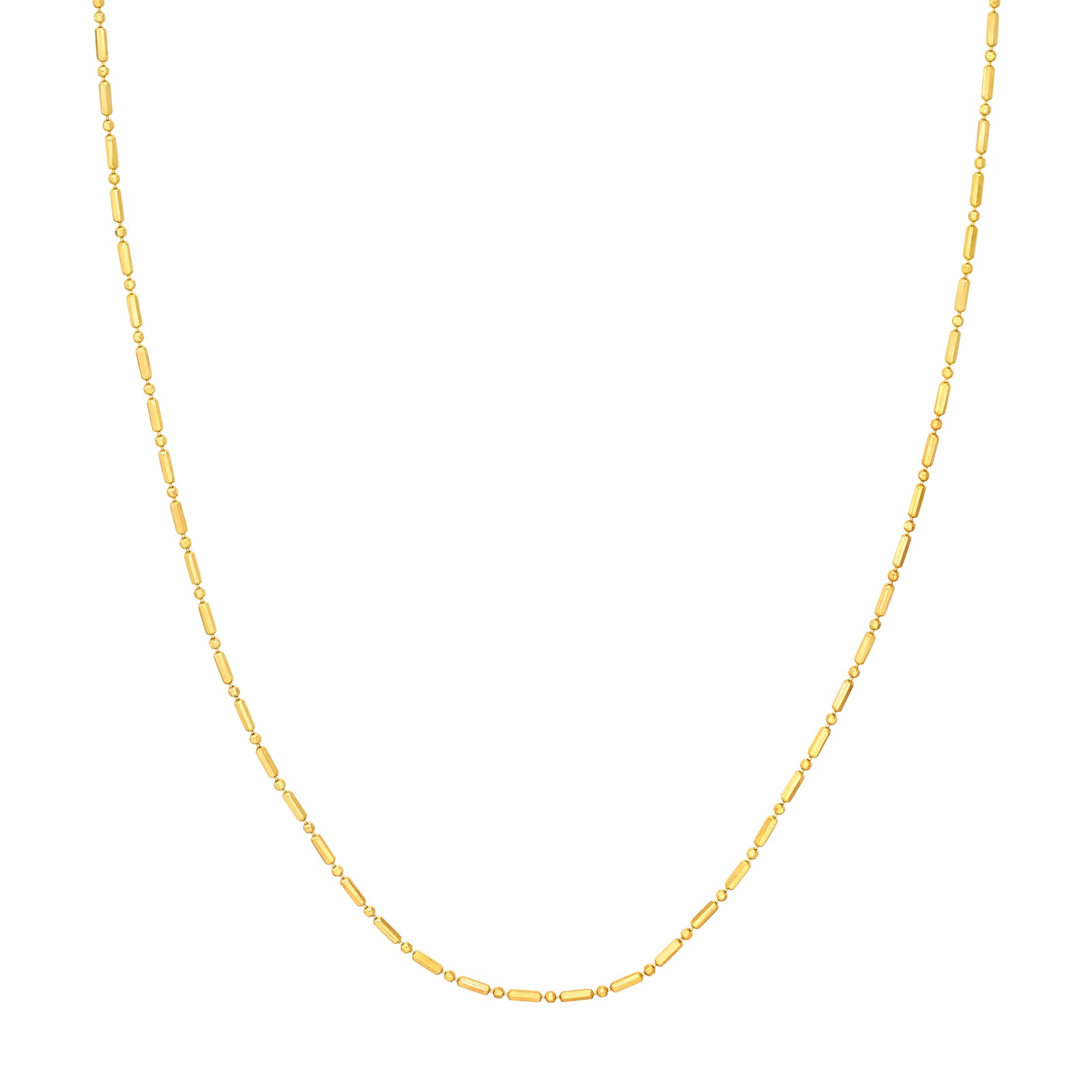1.50mm Bead and Long Bar Chain
