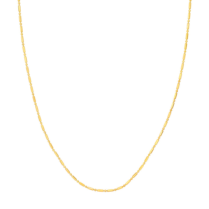 1.50mm Bead and Long Bar Chain