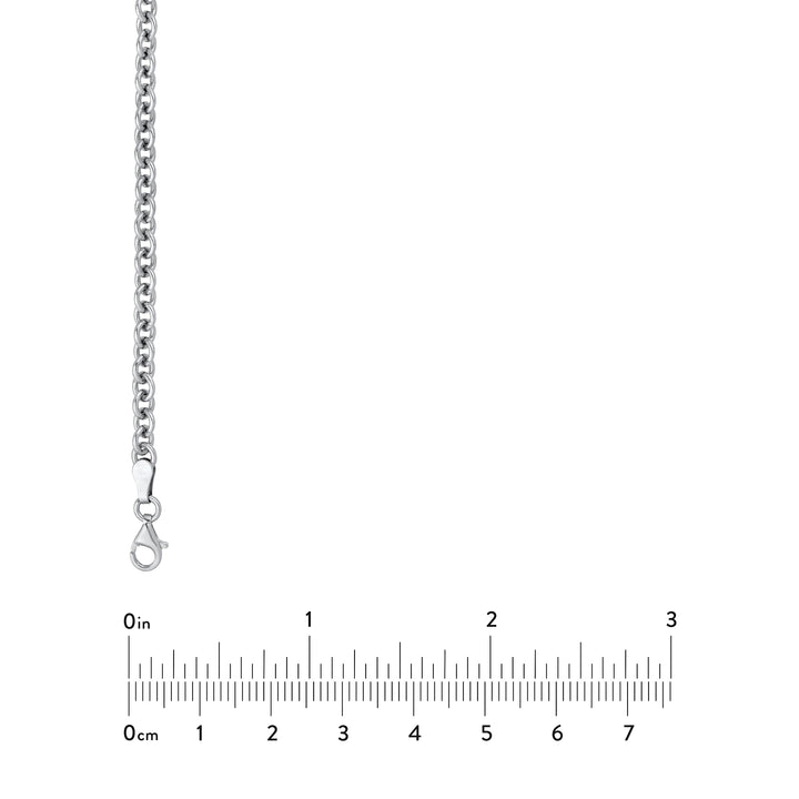 4mm Open Cable Chain