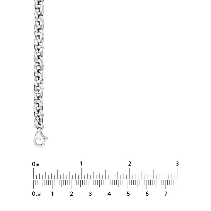 6.50mm Sterling Silver Rolo Chain