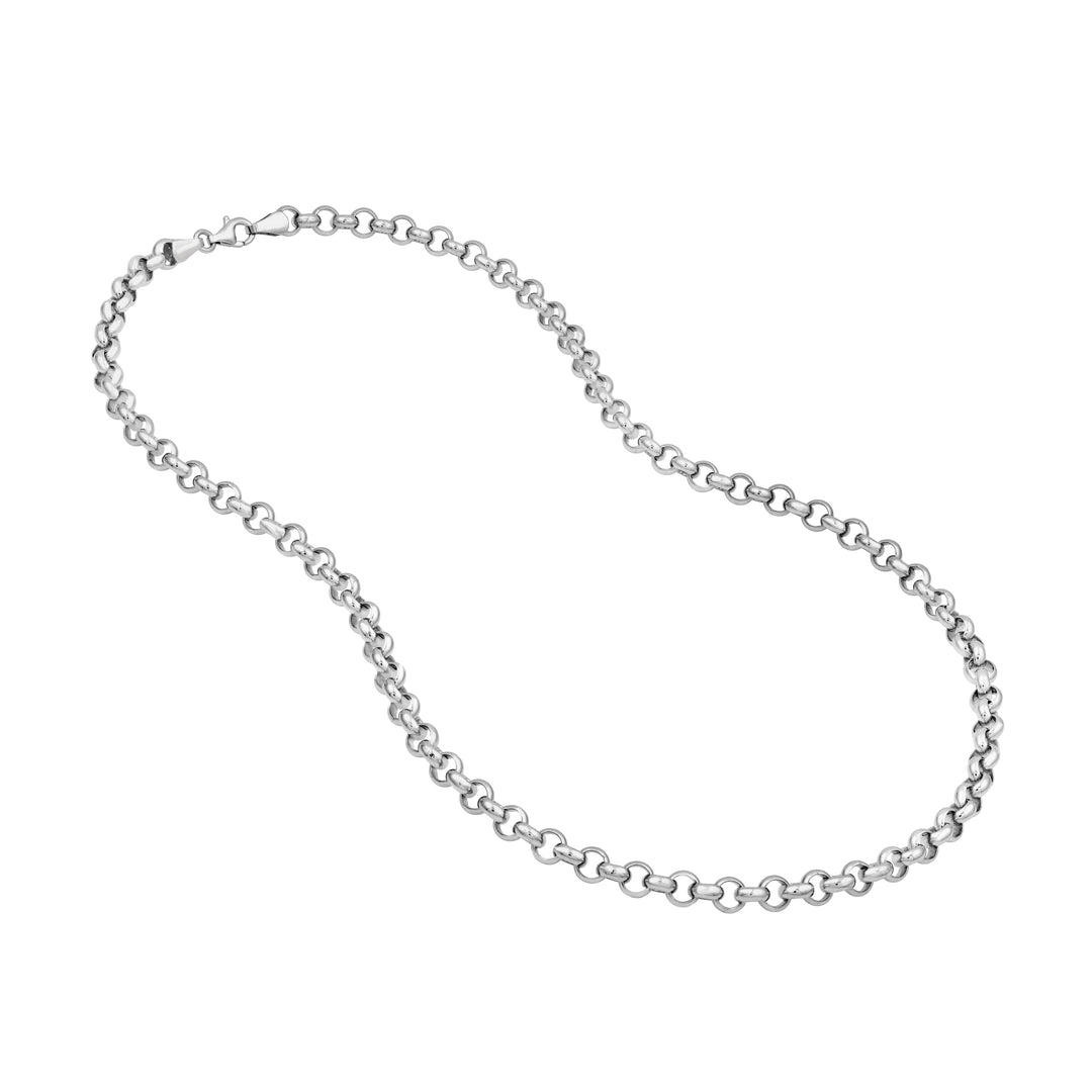 5.20mm Sterling Silver Rolo Chain