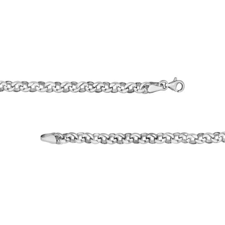 5.20mm Sterling Silver Rolo Chain