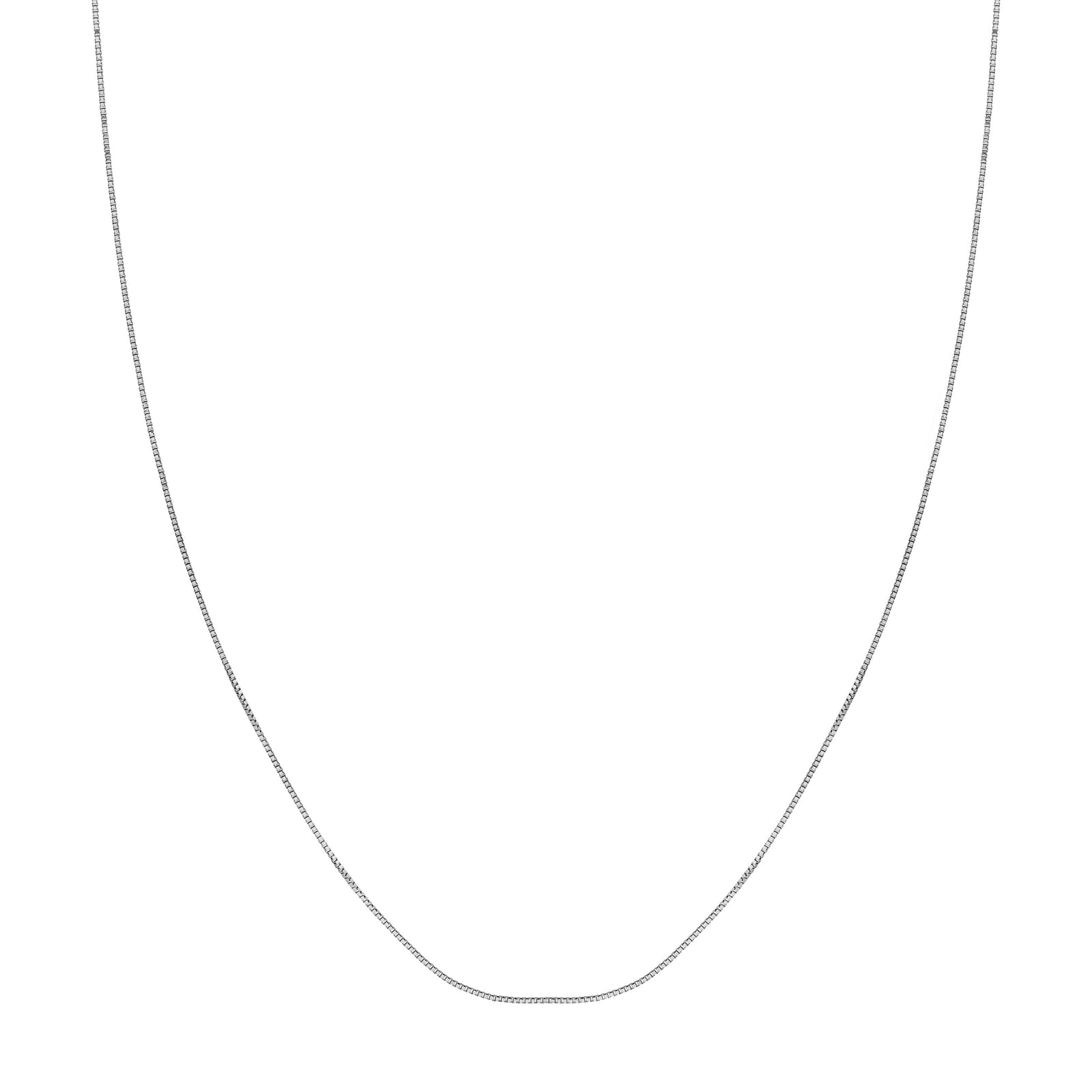 0.66mm Sterling Silver Box Chain