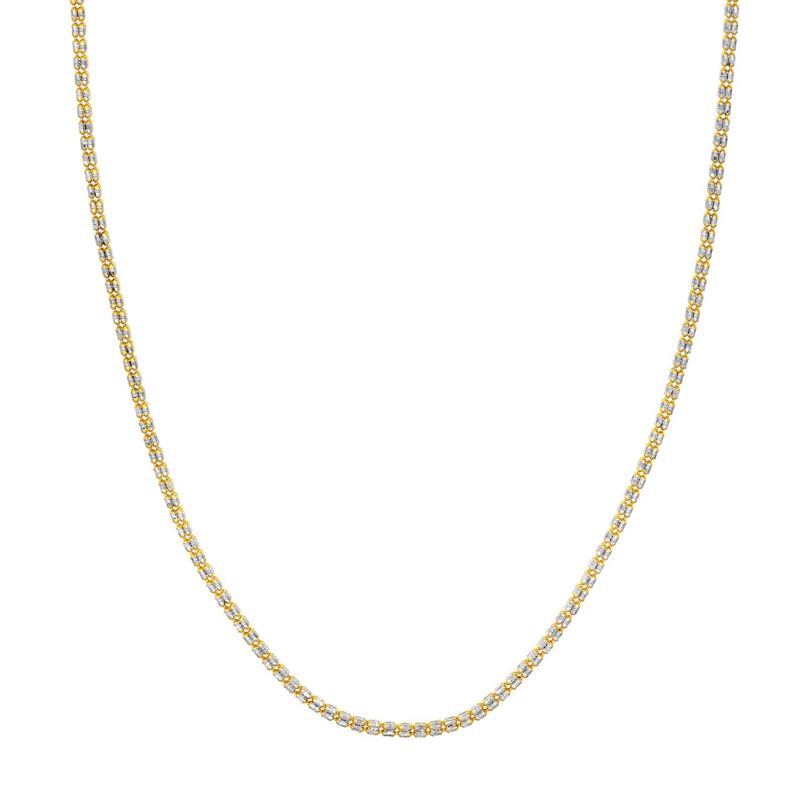 2.40mm Two-Tone Ice Chain [4 row]