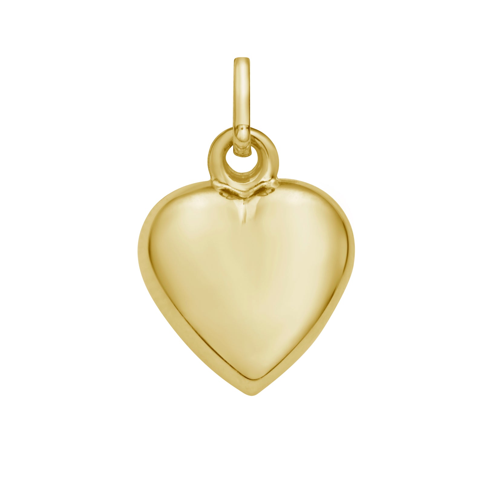 14K Small Heart Charm