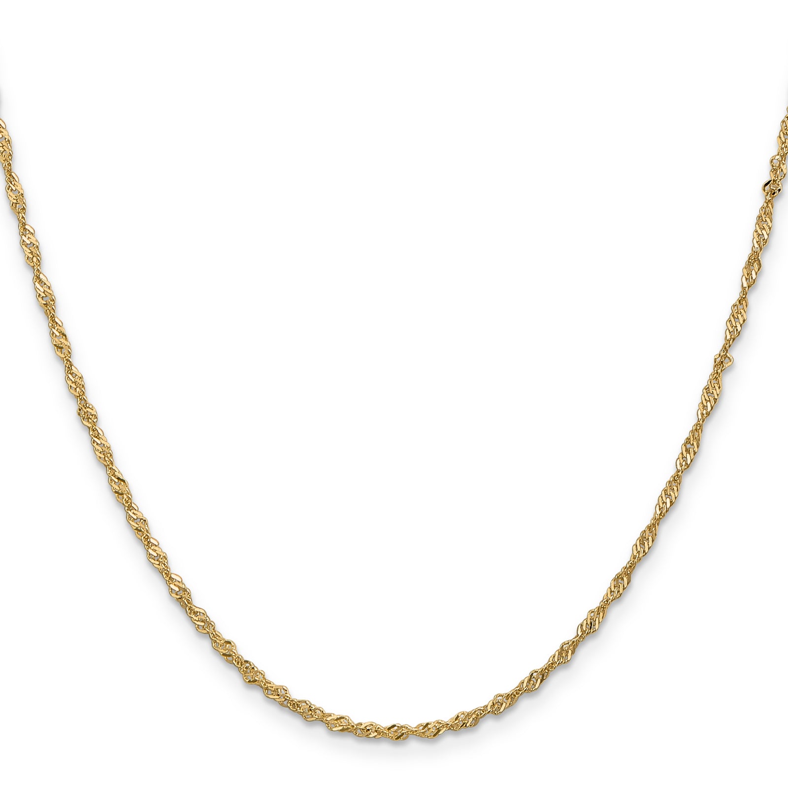 14k 1.70mm Singapore Chain
