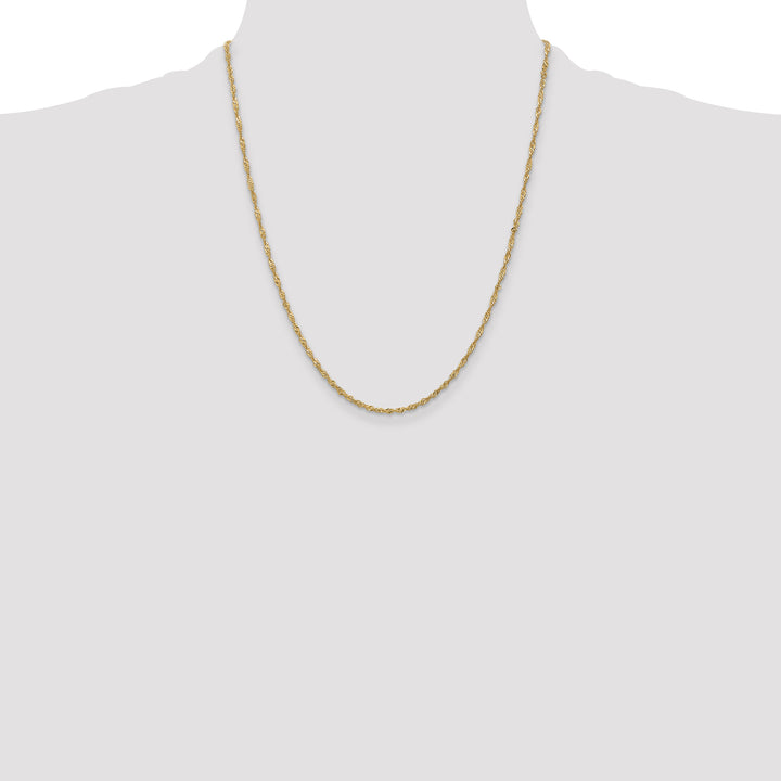 14k 1.70mm Singapore Chain