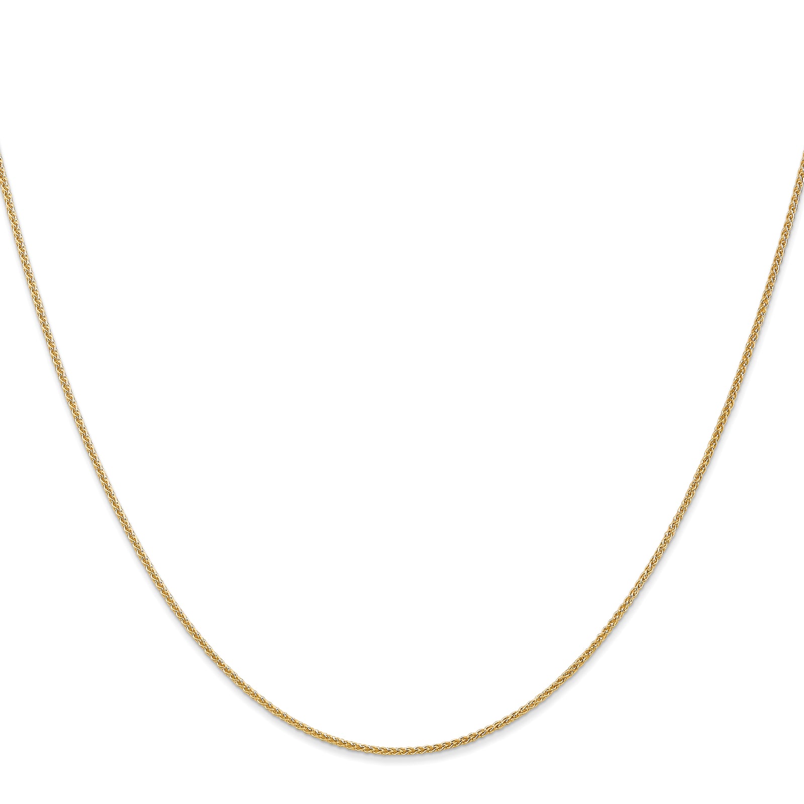 14k 1.05mm Spiga with Lobster Clasp Chain