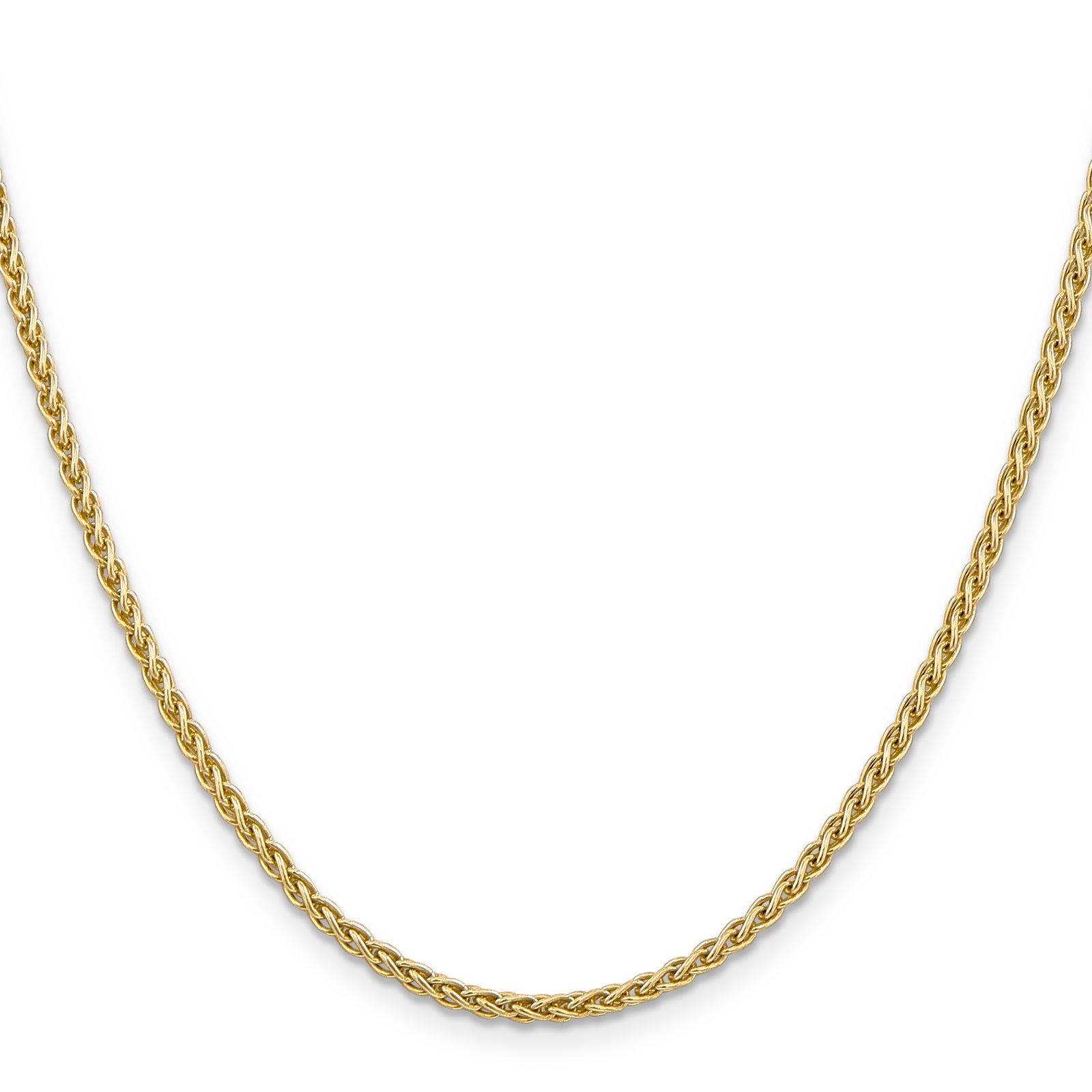 14k 2.5mm Spiga Chain