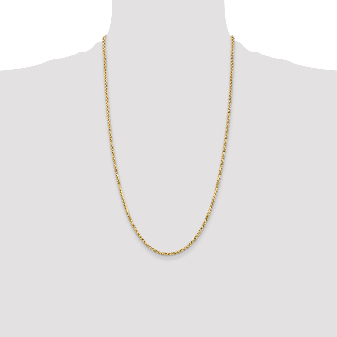 14k 2.5mm Spiga Chain