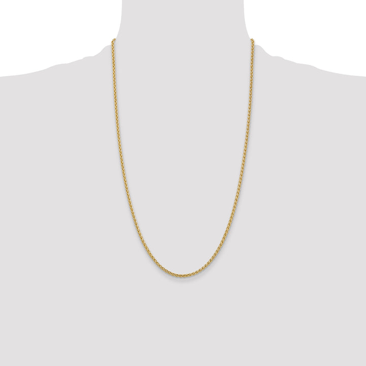 14k 2.5mm Spiga Chain