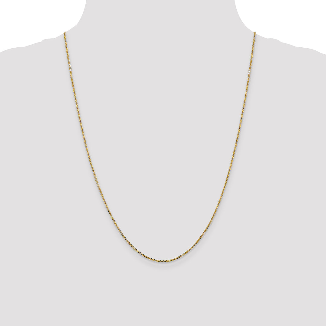14k 1.45mm D/C Cable Chain